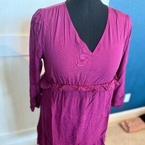 Pink Maternity Dress